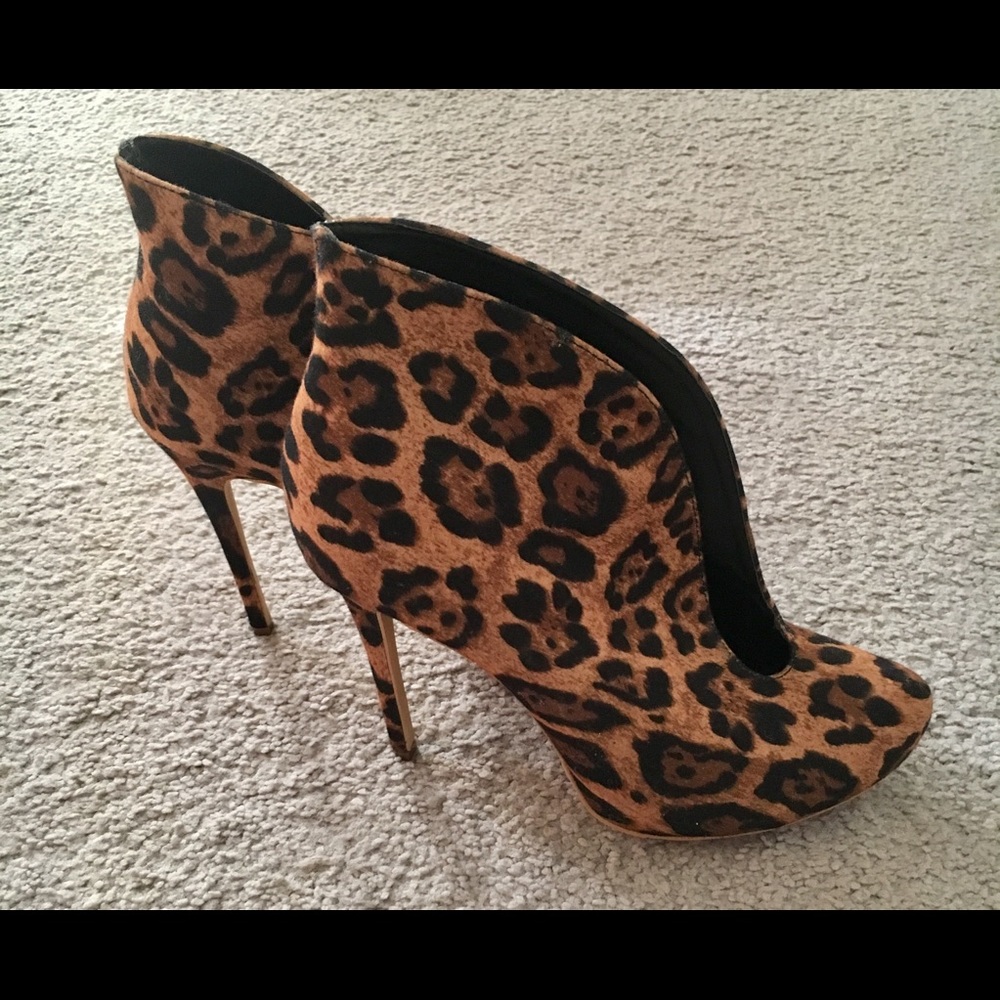 Leopard Bootie